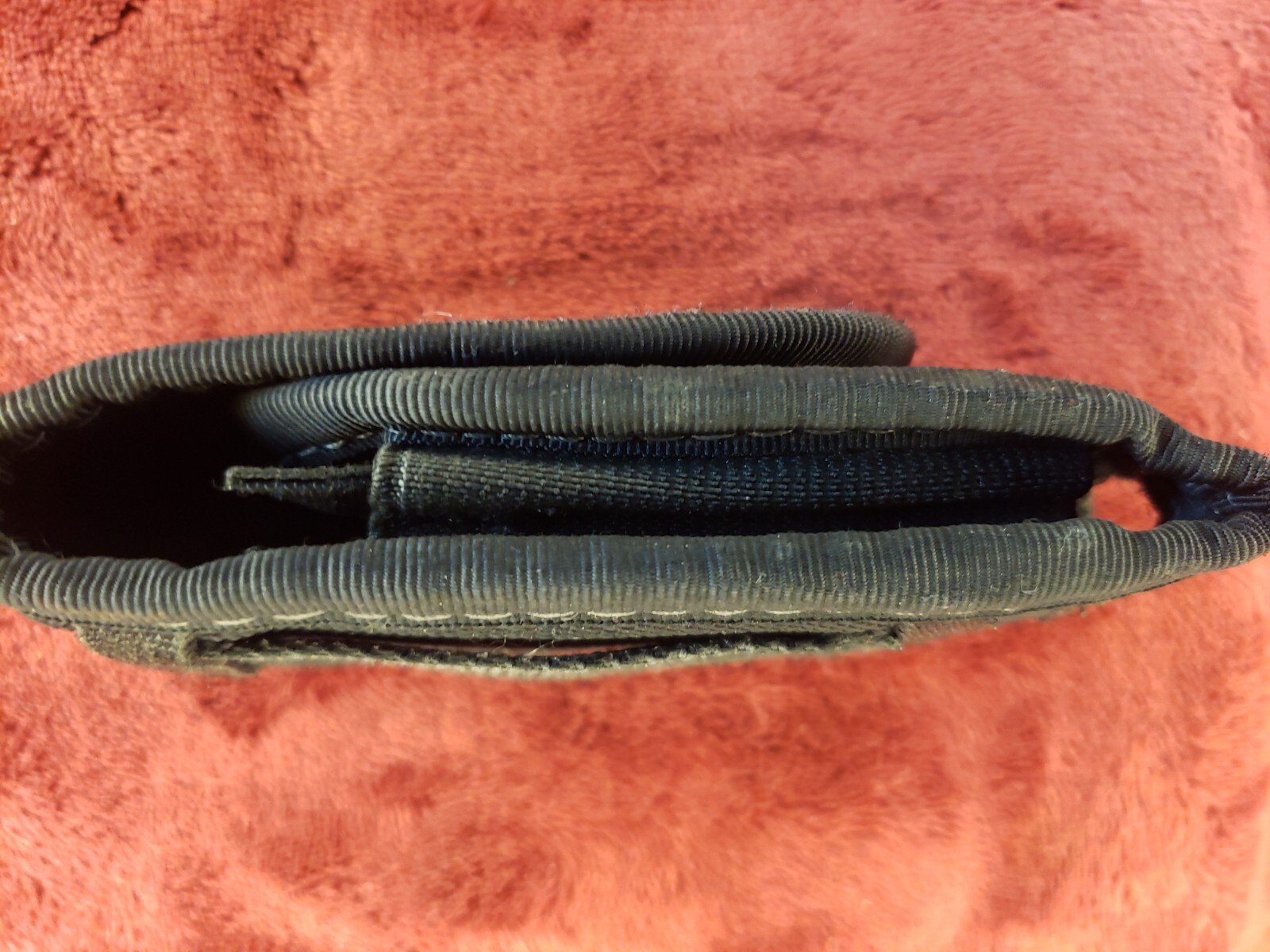 Leatherman Medium Nylon Sheath Metal plaque Wave Skeletool Wingman Side Pockets