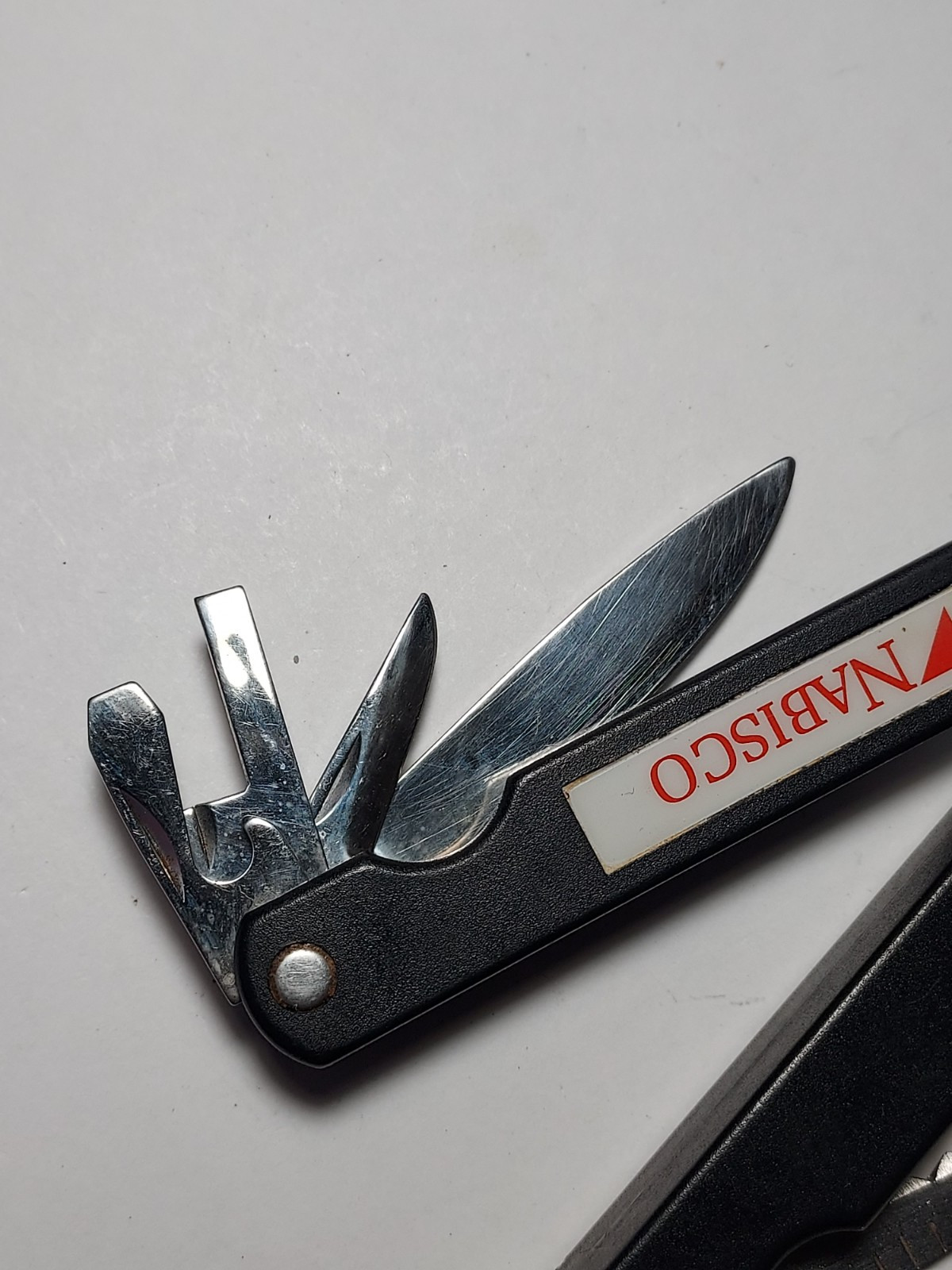 Barlow Multi Tool advertising Nabisco + Nylon Pouch – Pliers, Blade