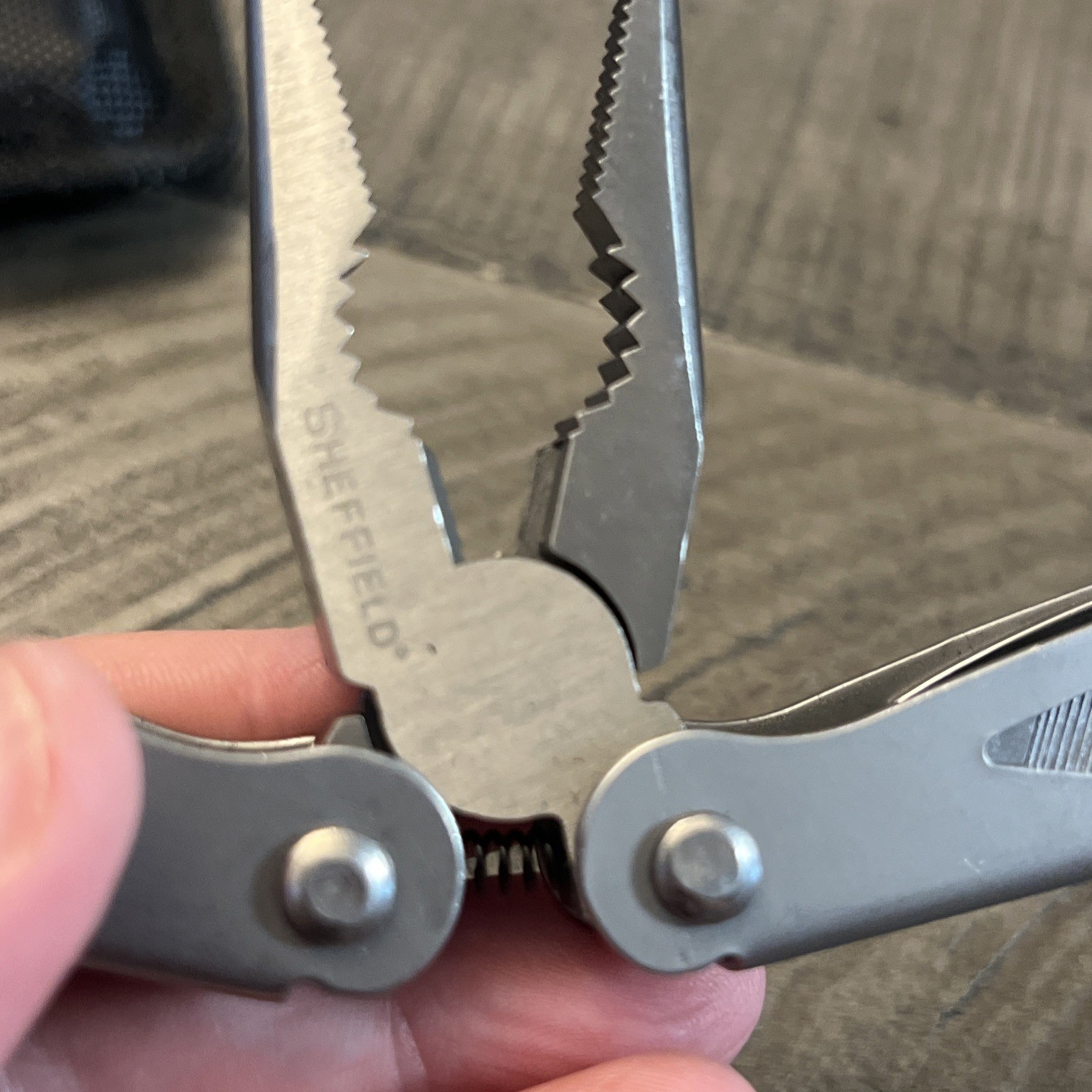 Ozark Trail Multi Tool Pliers Knife Stainless Steel w/ Pouch Camping