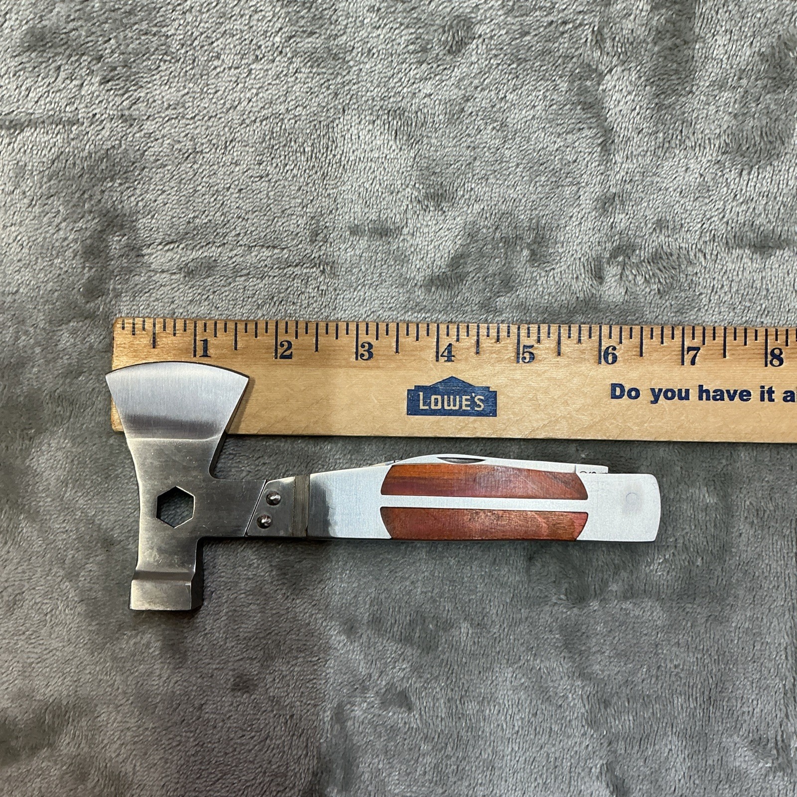 Sheffield Stainless Steel Hatchet Multi Tool w/ Nylon Sheath