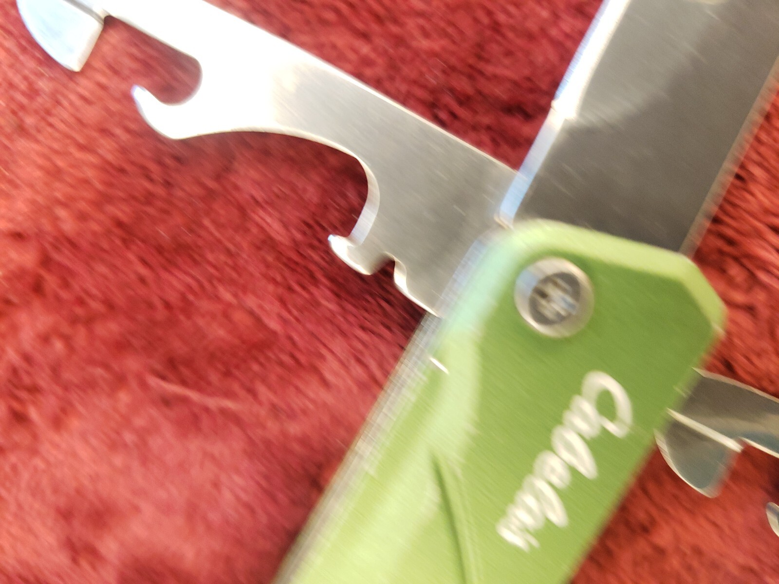 Lot 3 Cabela’s 8-In-1 Pocket Tool Green Purple Gray