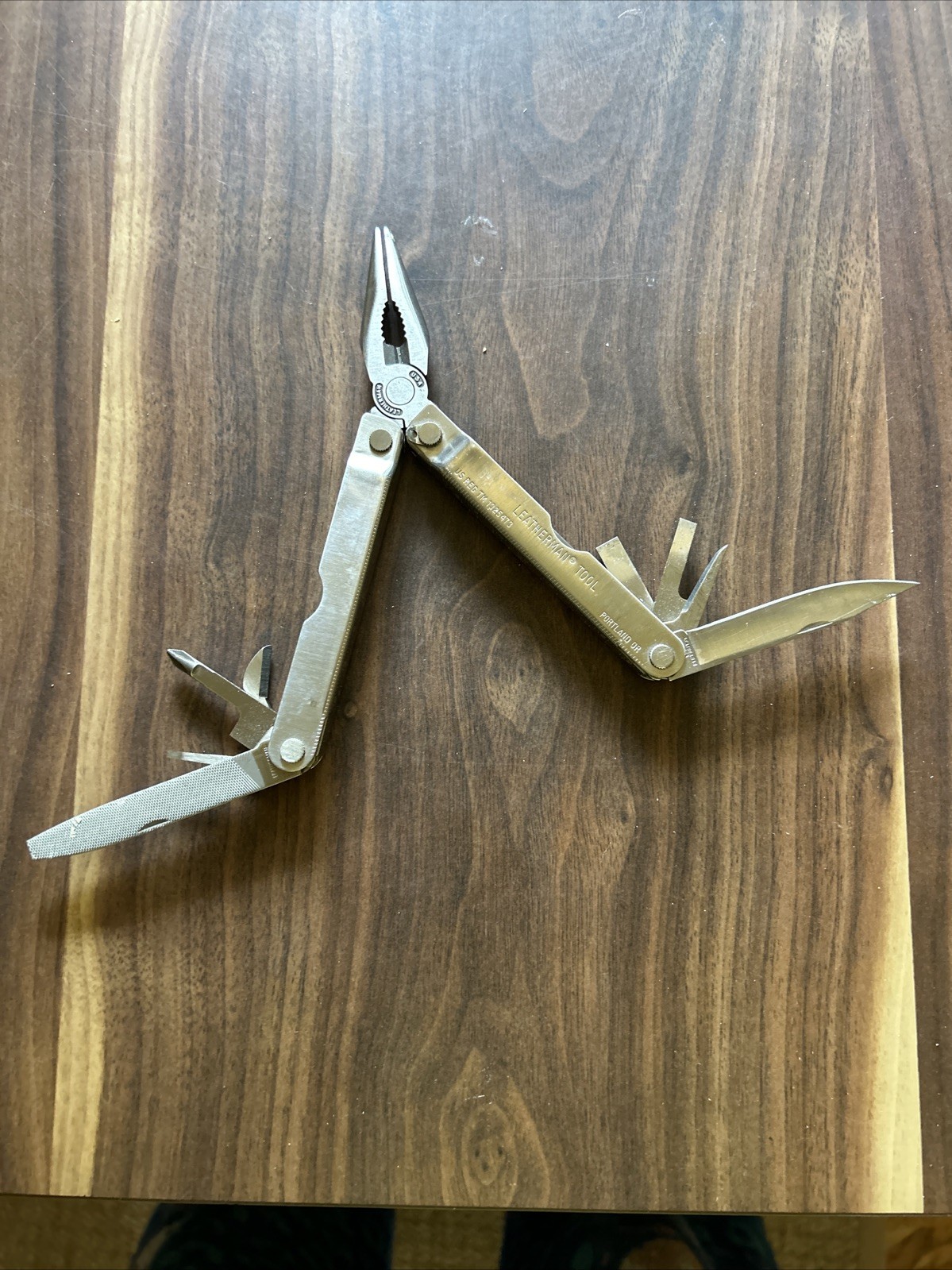 Vintage Original Leatherman knife Multi Tool Portland OR 0395 W/ SHEATH