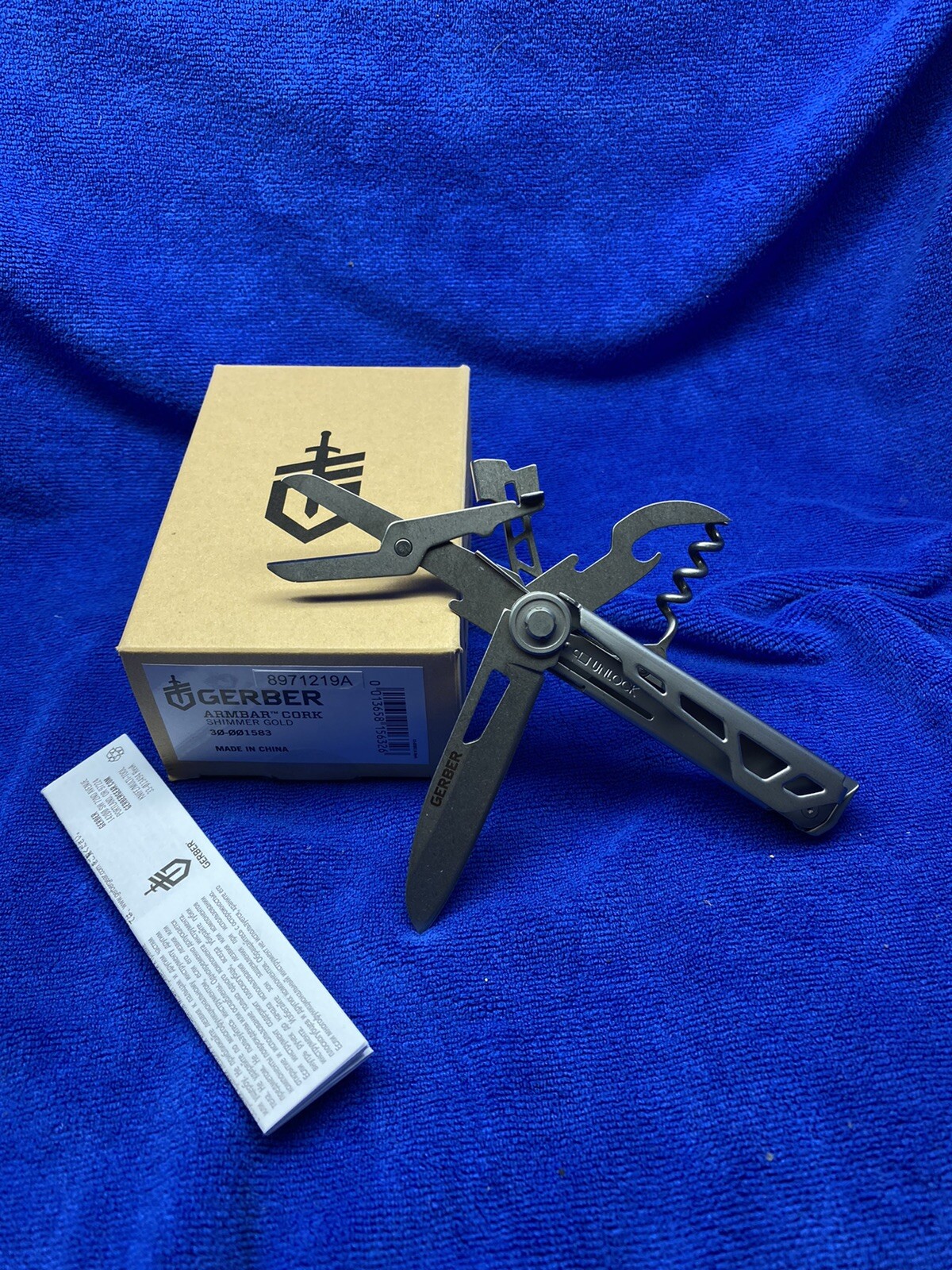 Gerber Armbar Cork Multi Tool Shimmer Gold Color