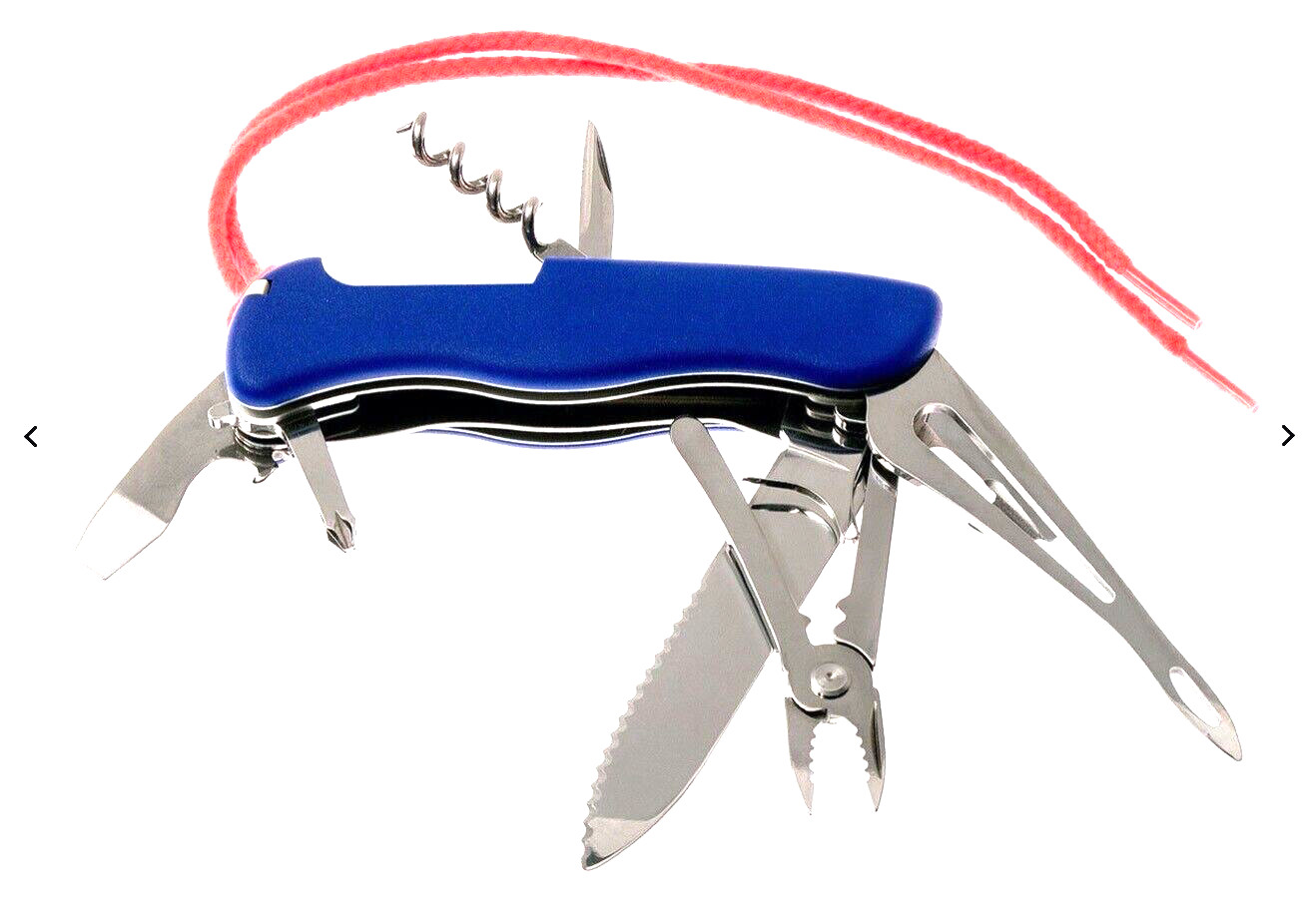 Victorinox Swiss Army Knife, Skipper Lockblade Blue Victorinox 0.8593.2W, NIB