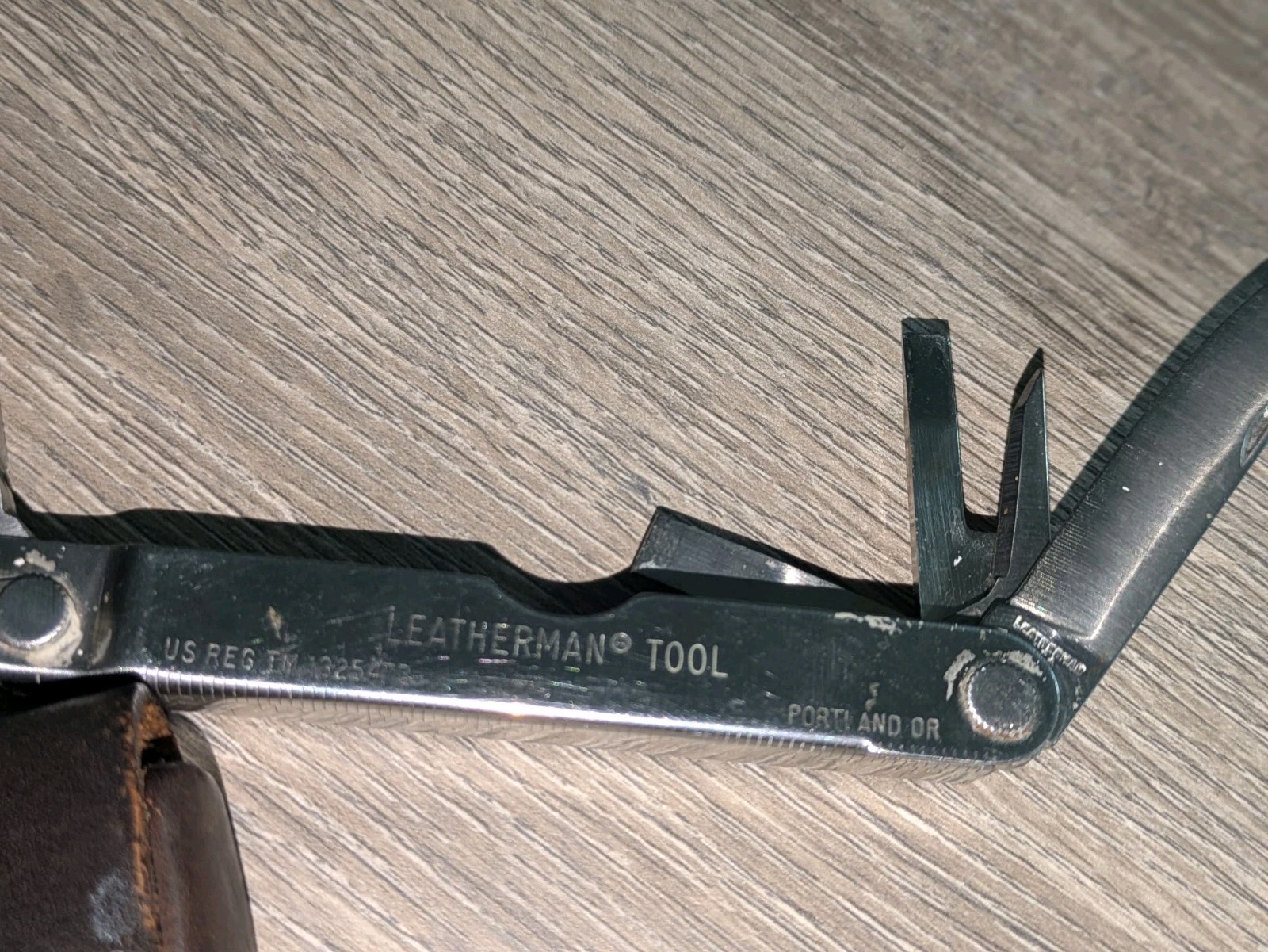 Vintage Original Leatherman US Reg TM 1325473 Multi Tool With Sheath Rare Tool