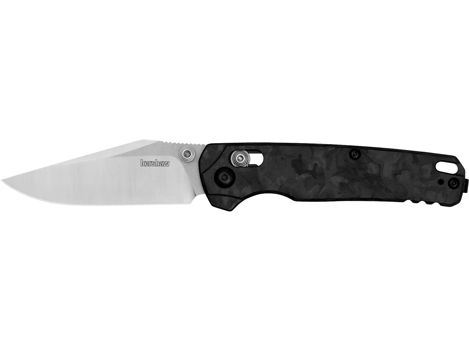 Kershaw Bel Air Pocket Knife 3.05″ Clip Point CPM MagnaCut Satin Blade Carbon
