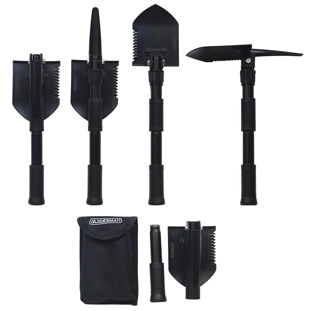 4 PIECE SURVIVAL TOOL SET – SURVIVAL, CAMPING, HUNTING. AX, KNIFE, SHOVEL, SAW