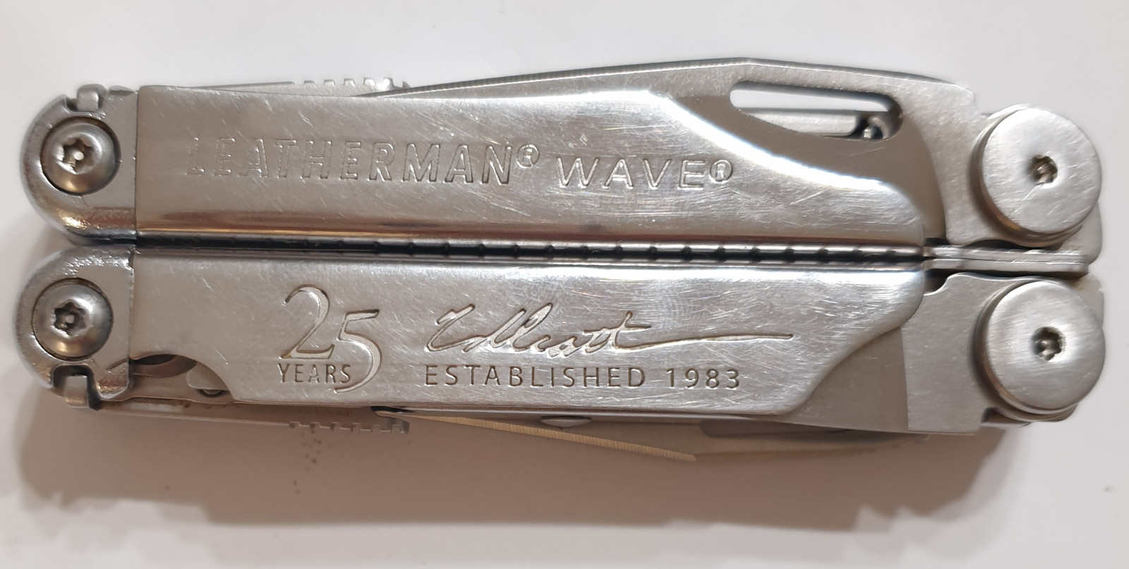 🔥🔥 Leatherman Wave 2008 35 Years Anniversary Rare Limited Polished Retired