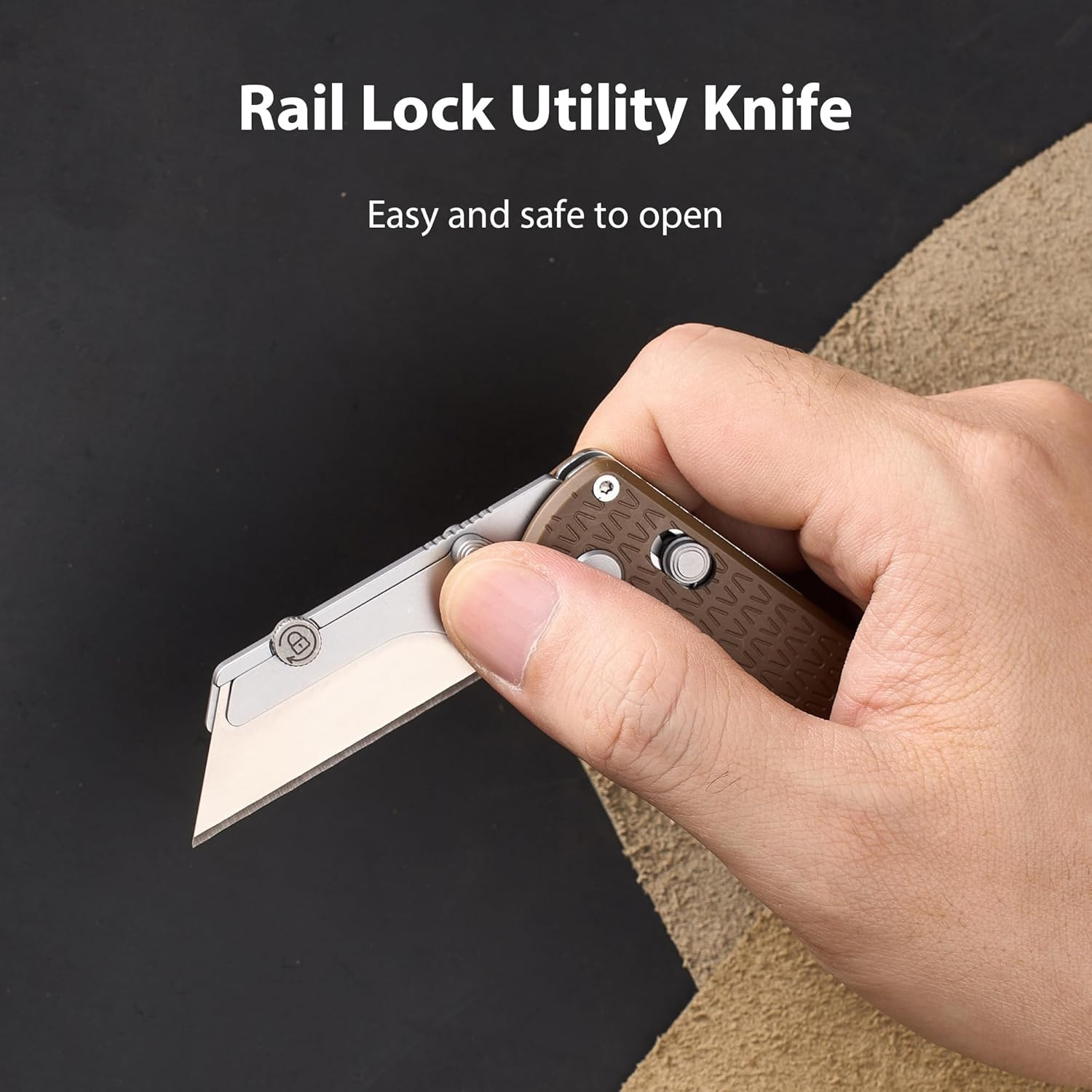 OKNIFE U1 Pro Multitool Folding Utility Knife with Folding Screwdriver, Quick Ch