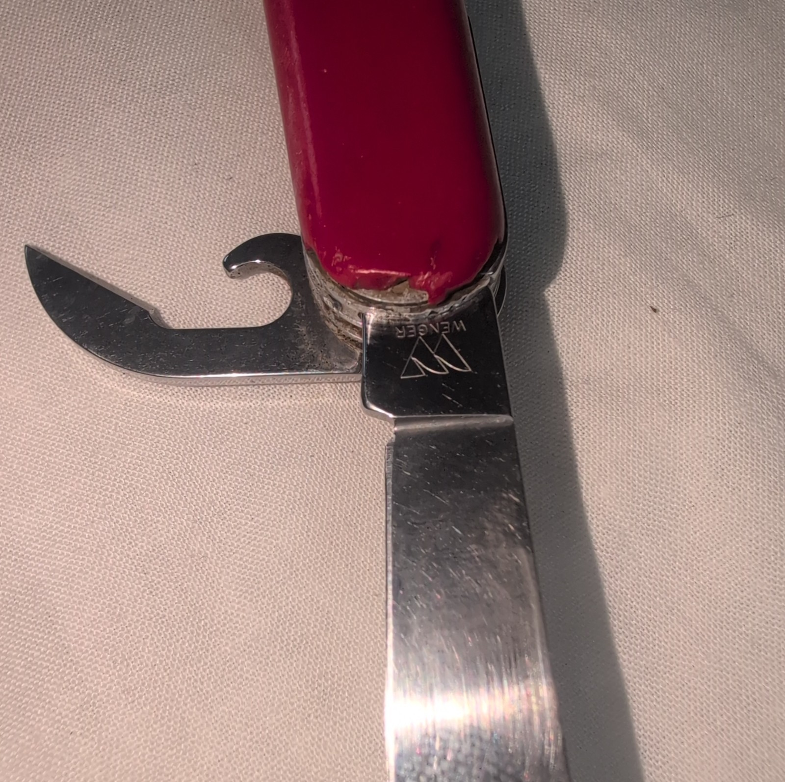 Wenger Handyman 85mm Red Multi-Tool 7 Tools Swiss Army Knife SAK
