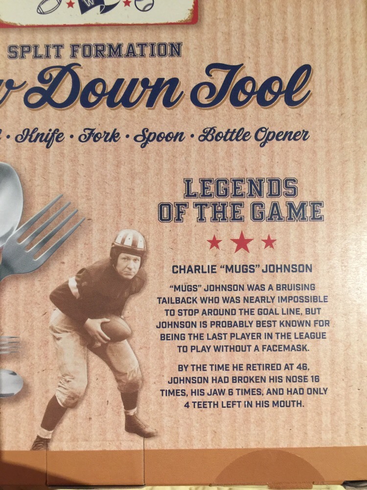 Wembley Tailgate Split Formation Chow Down Tool Fork/Knife/Spoon/Bottle Opener