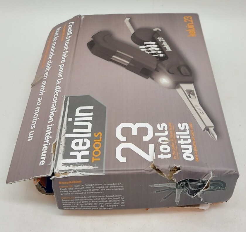 Kelvin Tools 23 Urban Ultra Multi Tool Cast Aluminum ABS Rubber Construction