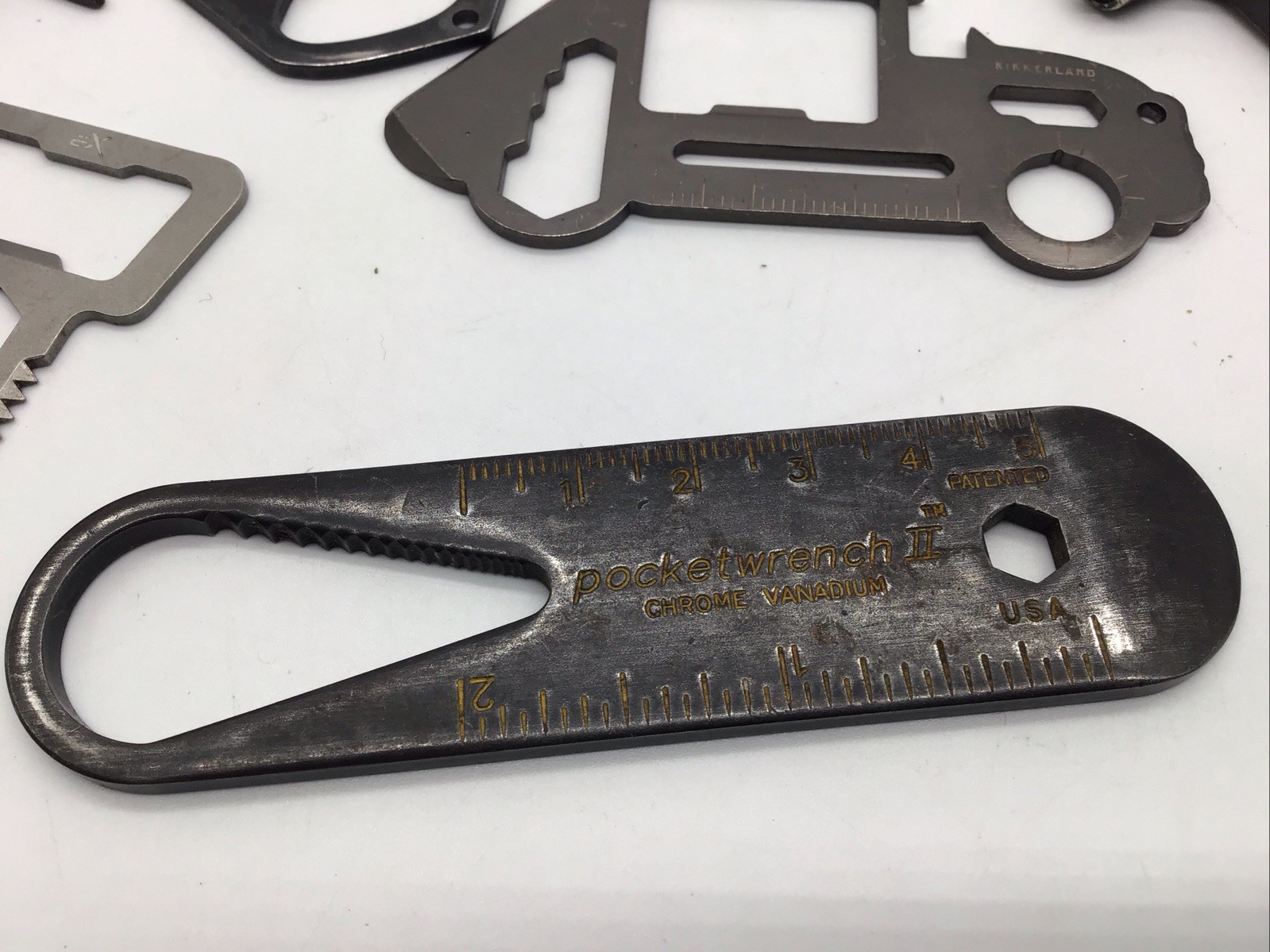 Multitool All-In-One Wrench Knife Saw Screwdriver Bottle Opener Pry Bar EDC Lot