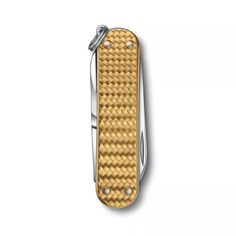 Victorinox Swiss Army Classic SD Precious Alox Gold Pocket Knife