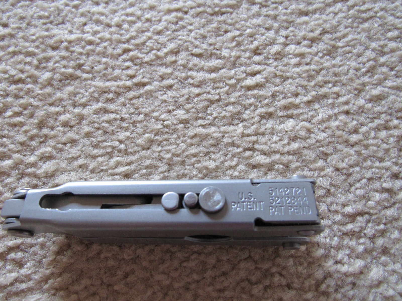 Gerber Multi-Plier Bluntnose – Matte Silver – No Locks – Pat. Pend. – Vtg. 90s