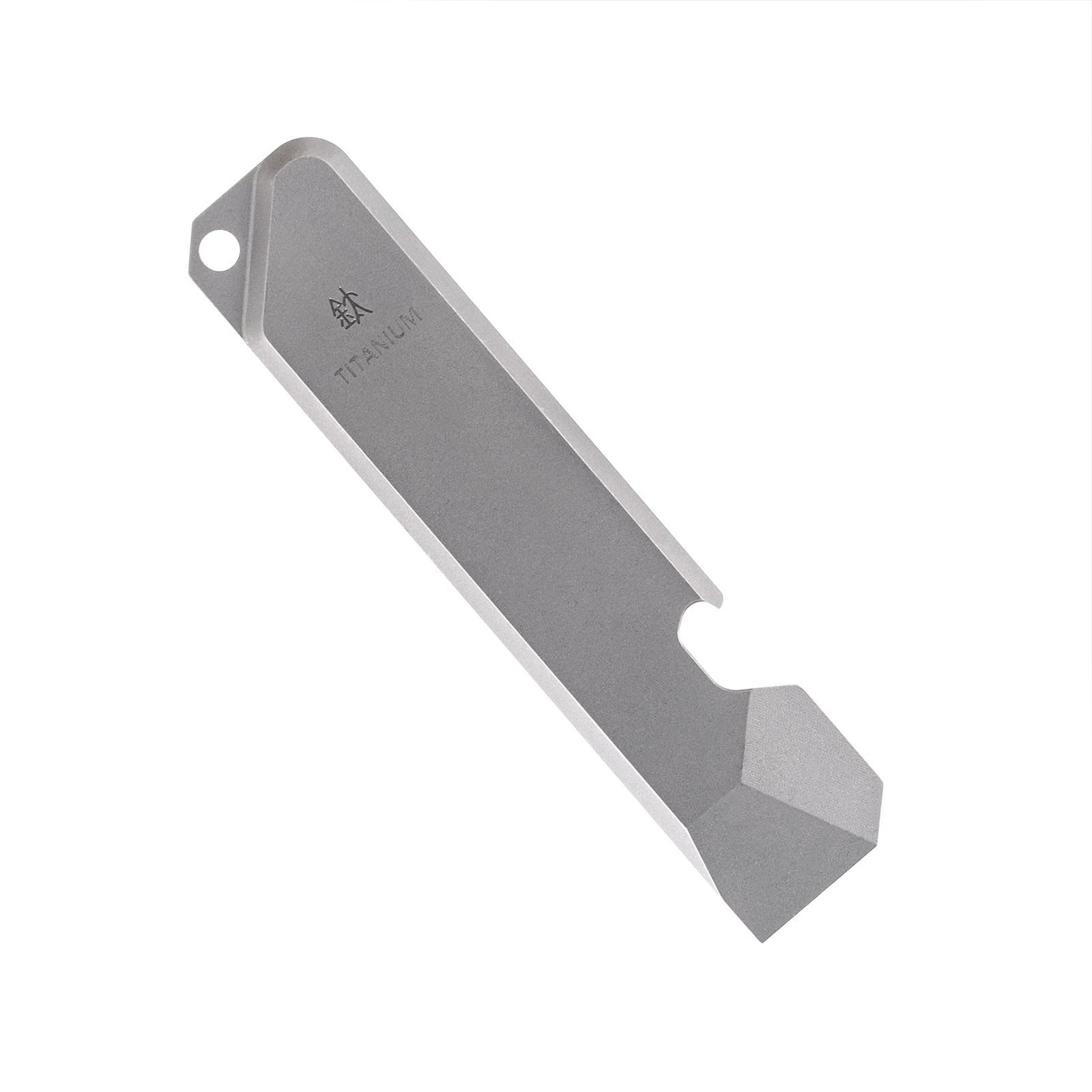 Titanium EDC Pry Bar with Bottle Opener Function Portable Multi Tool