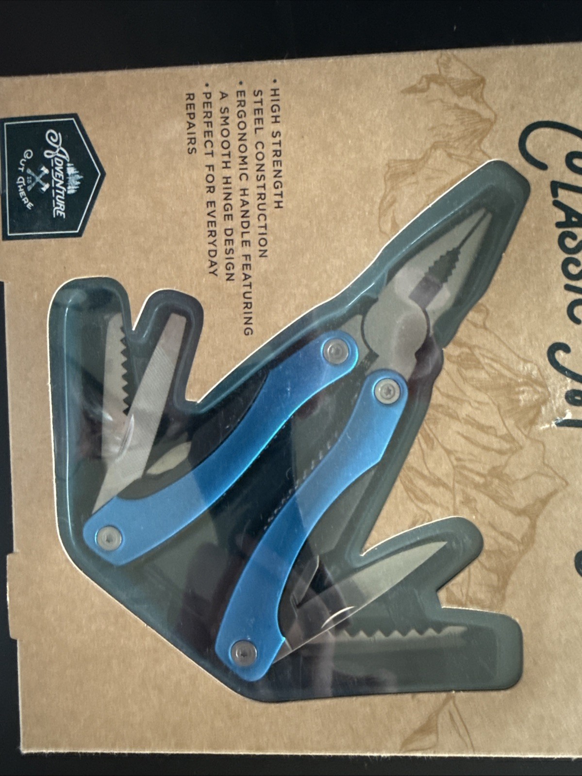 Adventure is Out There Classic Multi-Tool – Blue