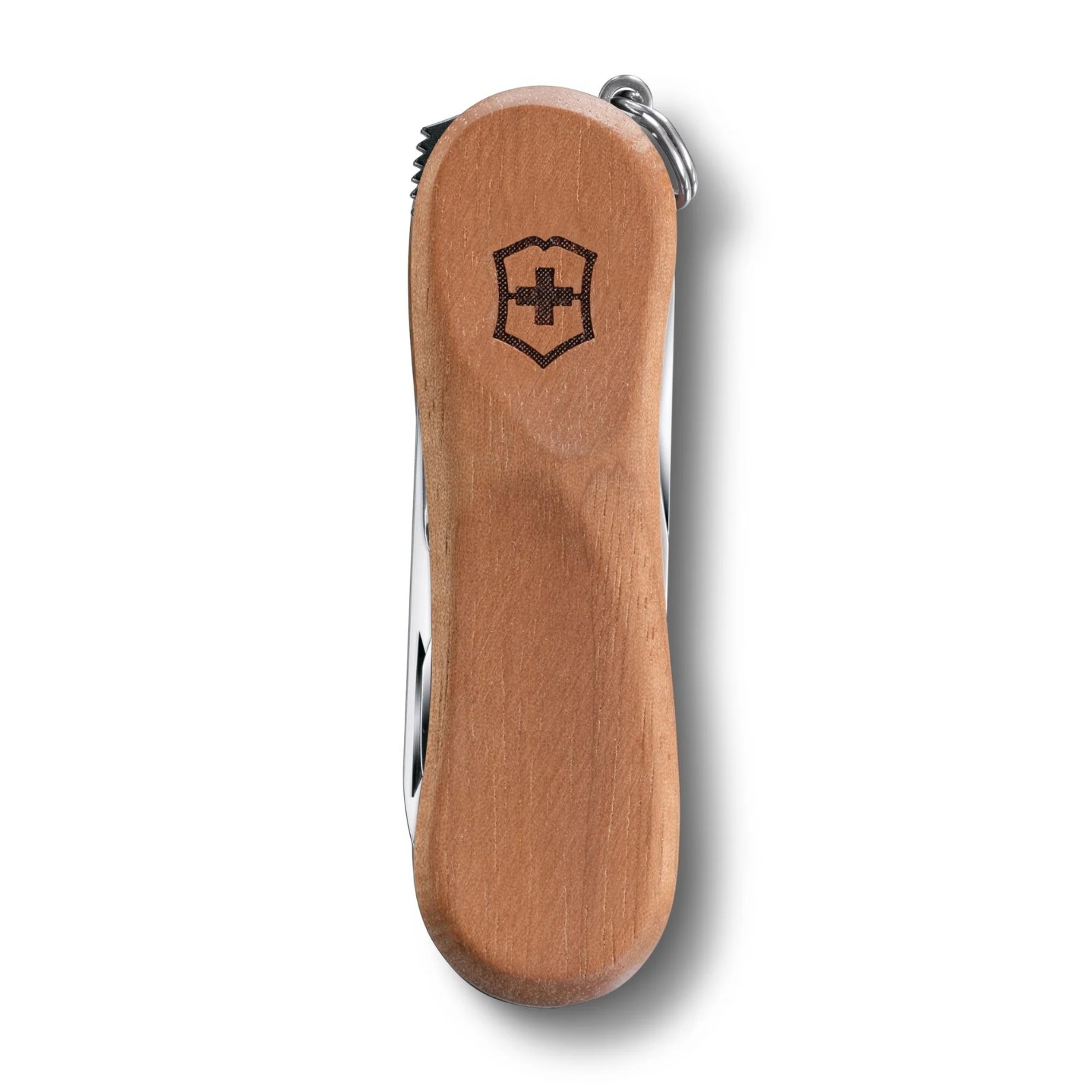 Victorinox Nail Clip 580 Wood Small Swiss Army Knife with Nail Clipper