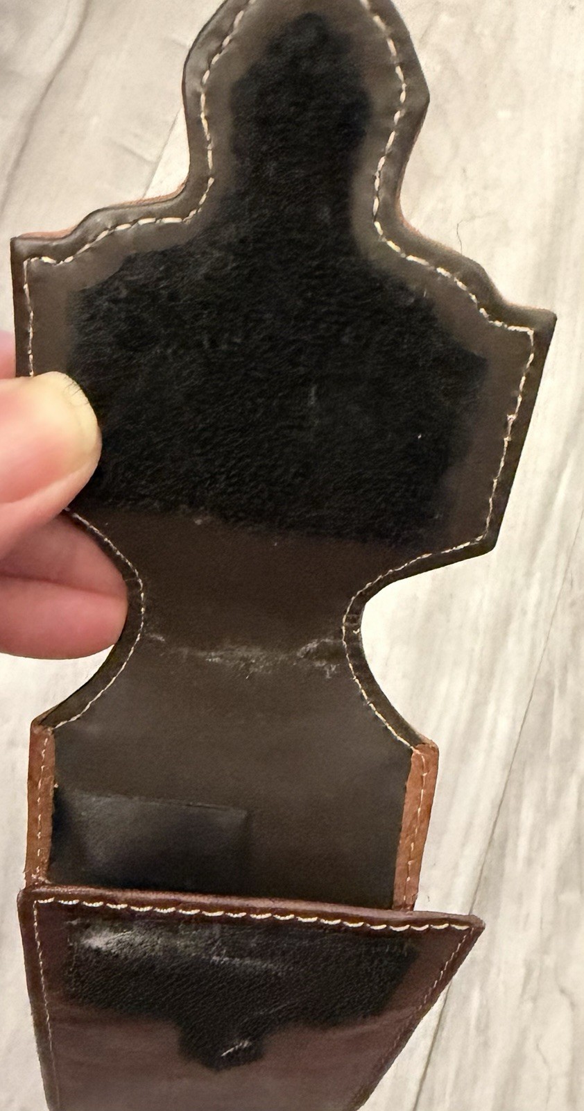 Leather Multi-tool , Knife, Phone Case Clip On Justin LEATHER