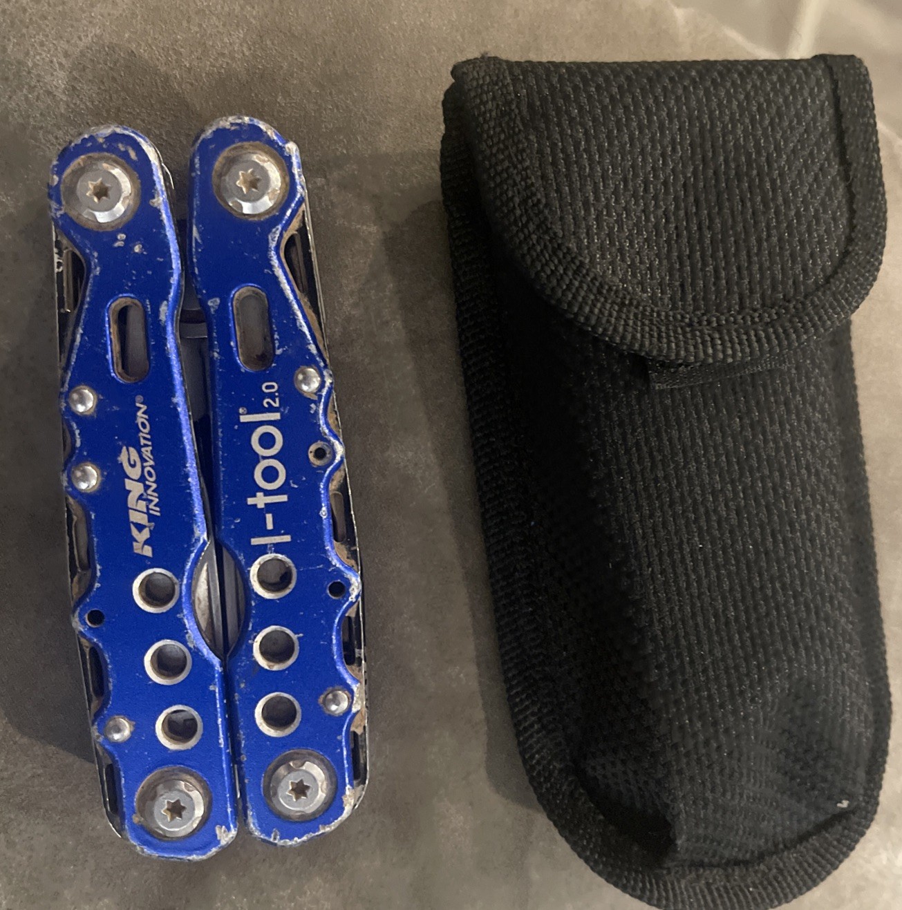 King Innovation 46600 Irrigation Multi-Tool,Blue With Shealth In Good Condition