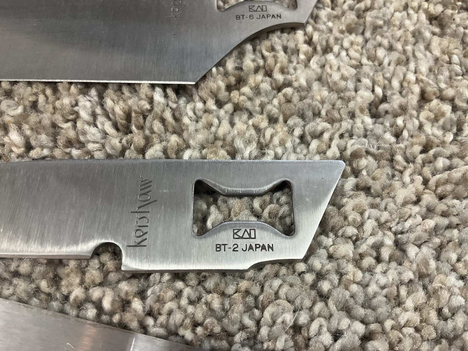 Kershaw Kai Camp Tool Utensils w/ Case Made in Japan Excellent