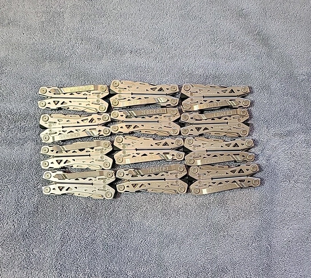 Gerber Suspension NXT Multi Tools – LOT OF 12 – Pliers, Scissors, Knife, File