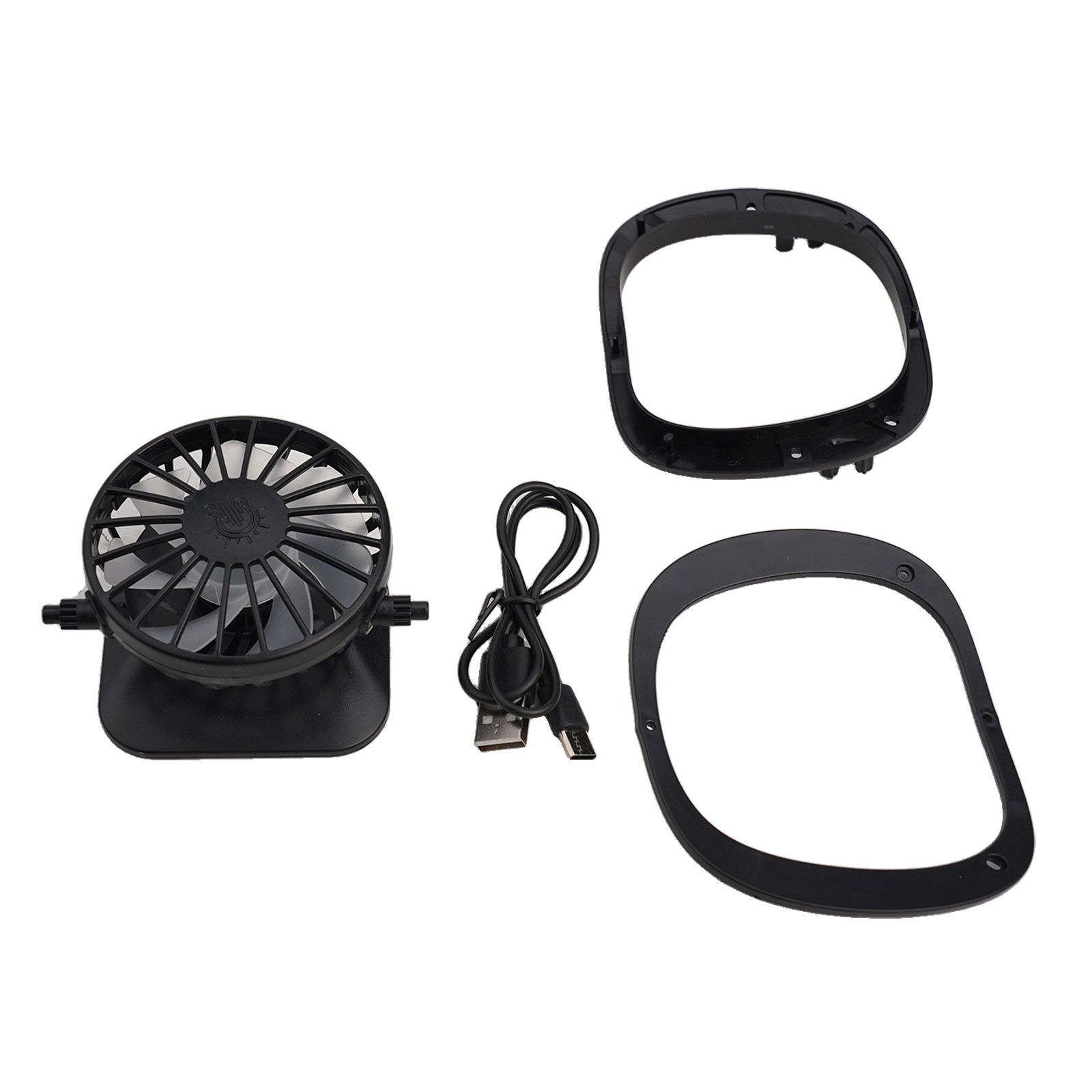 Portable Solar Powered Fan Hat with USB Charging Option for Outdoor Adventures