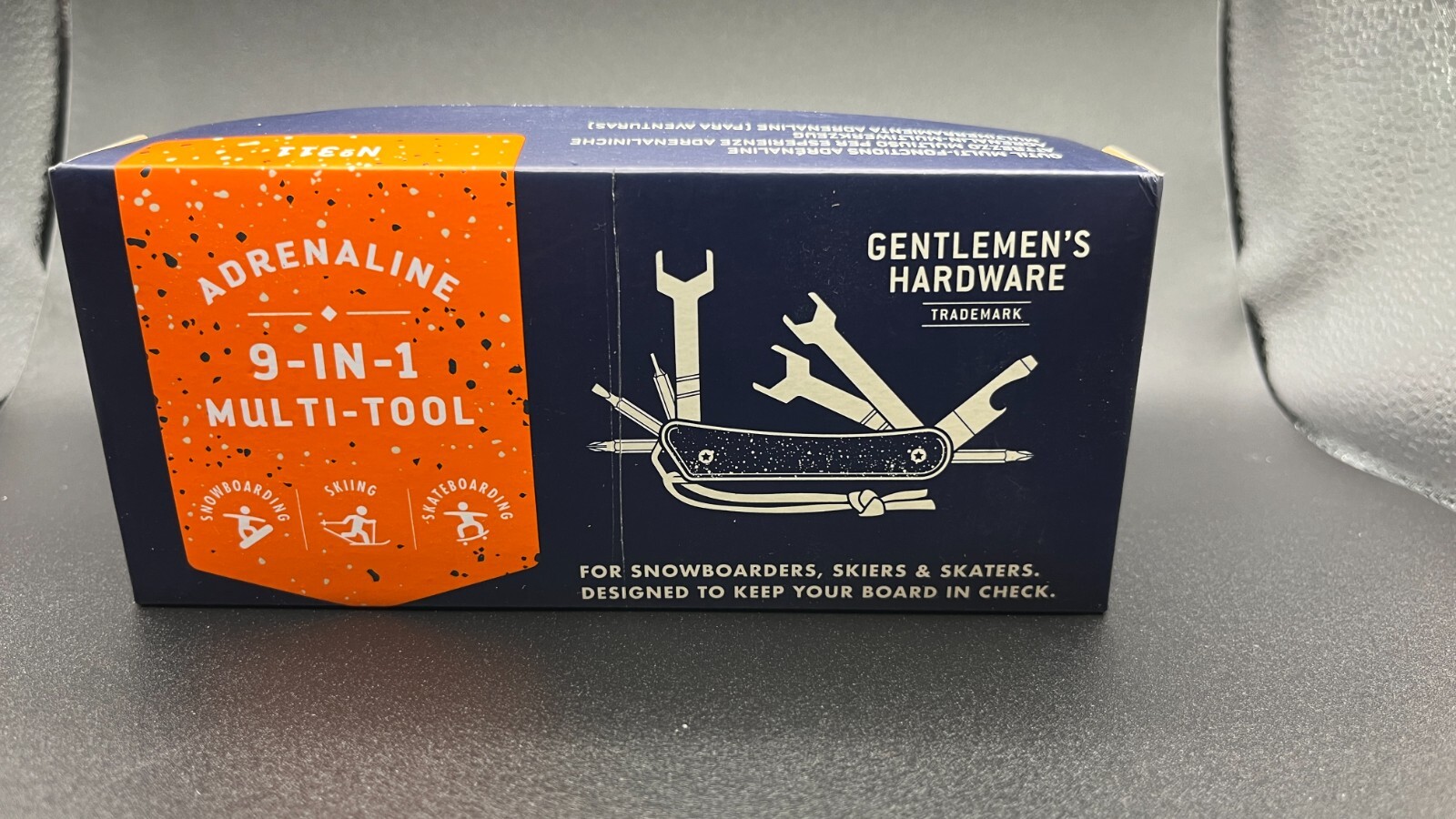 Gentlemen’s Adrenaline 9-in-1 Multi-tool No. 311 Skaters, Skiers, Snowboarders