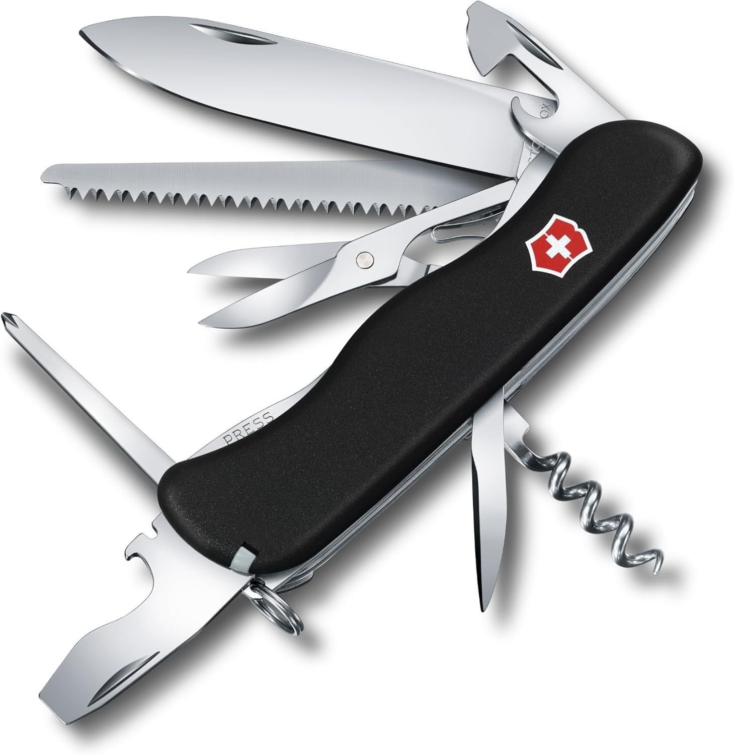 Victorinox Swiss Army Knife Outrider 14 Functions Multitool with Locking Blade