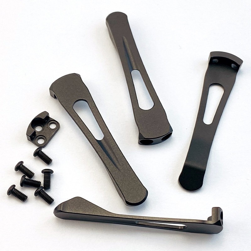 Titanium Pocket Clip for Spyderco C81 / C223 Knife Replacement Clip