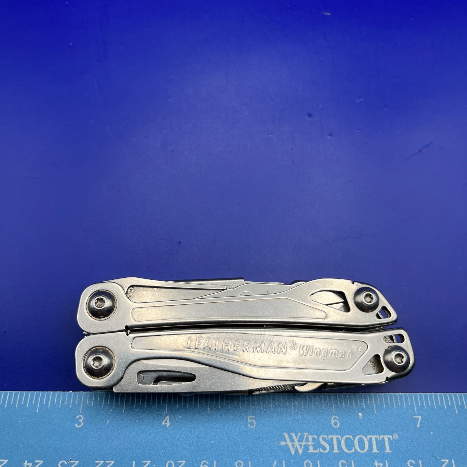 Leatherman Stainless Steel Wingman Multi Tool Scissors Knife Plier