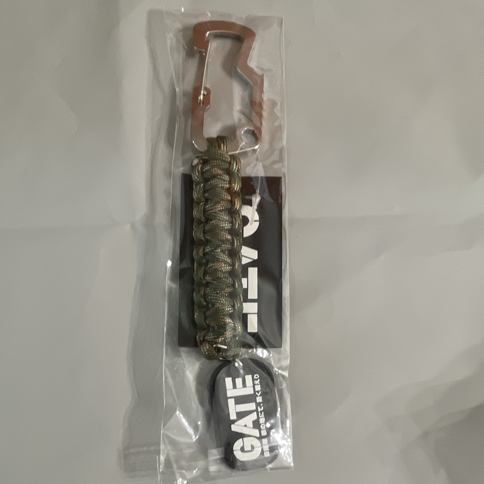 Loot Crate GATE Multi-Tool Carabiner Knife Bottle Opener Hex Tool Lanyard