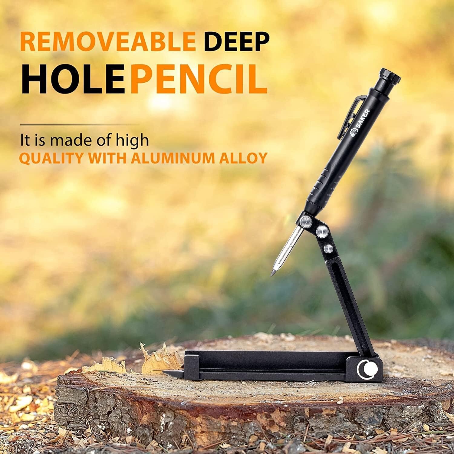 Precision Multi-Function Scribing Tool for Woodworking & Construction Projects