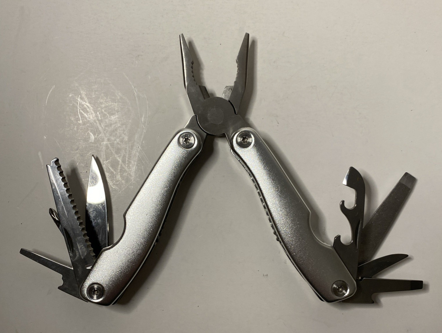 TOP Split Rock 11-in-1 Stainless Steel Multitool Pliers w/ Nylon Sheath