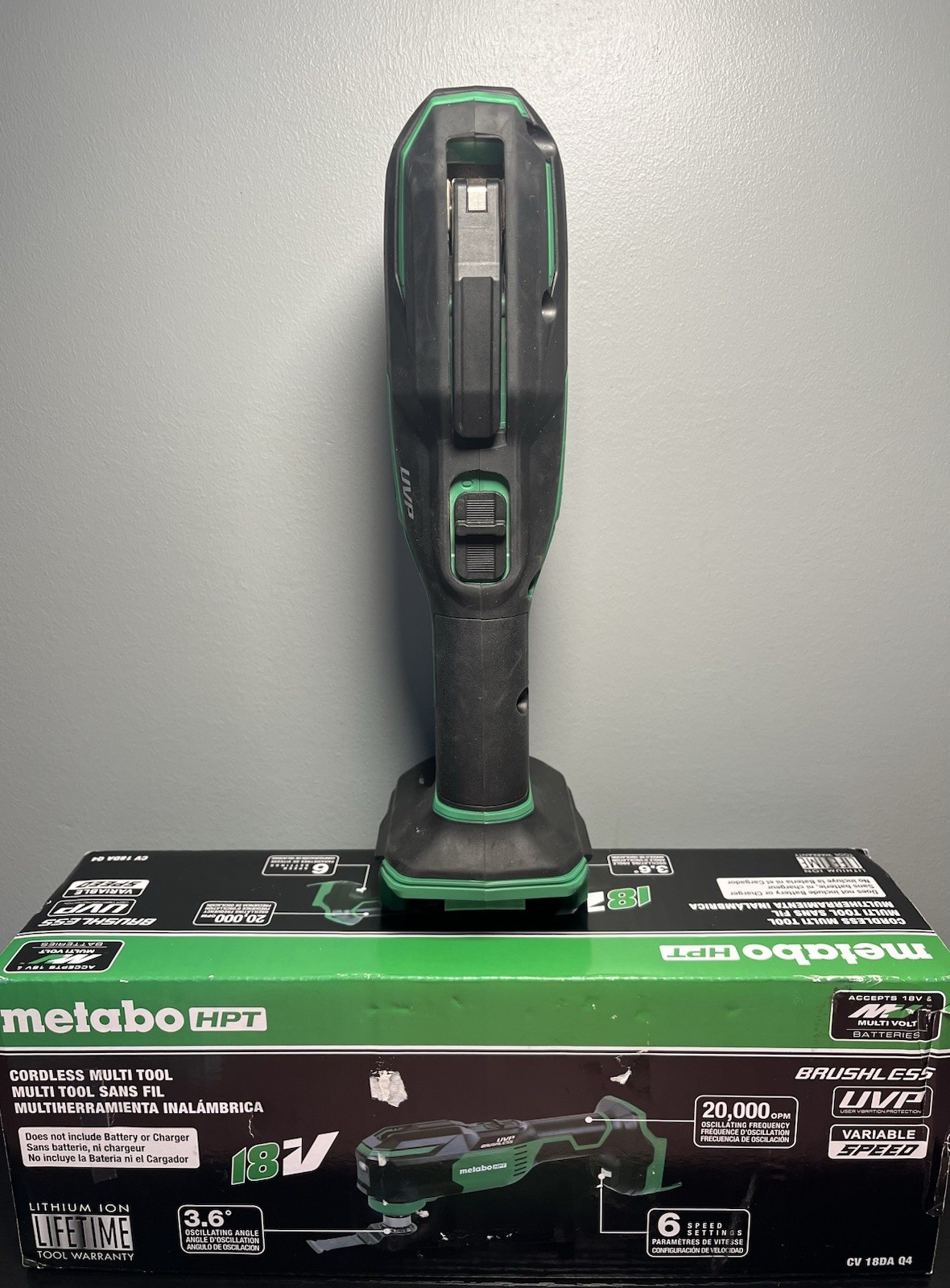 Metabo HPT CV 18DA Q4 18V Multivolt Cordless Oscillating Multi-Tool (Bare Tool)