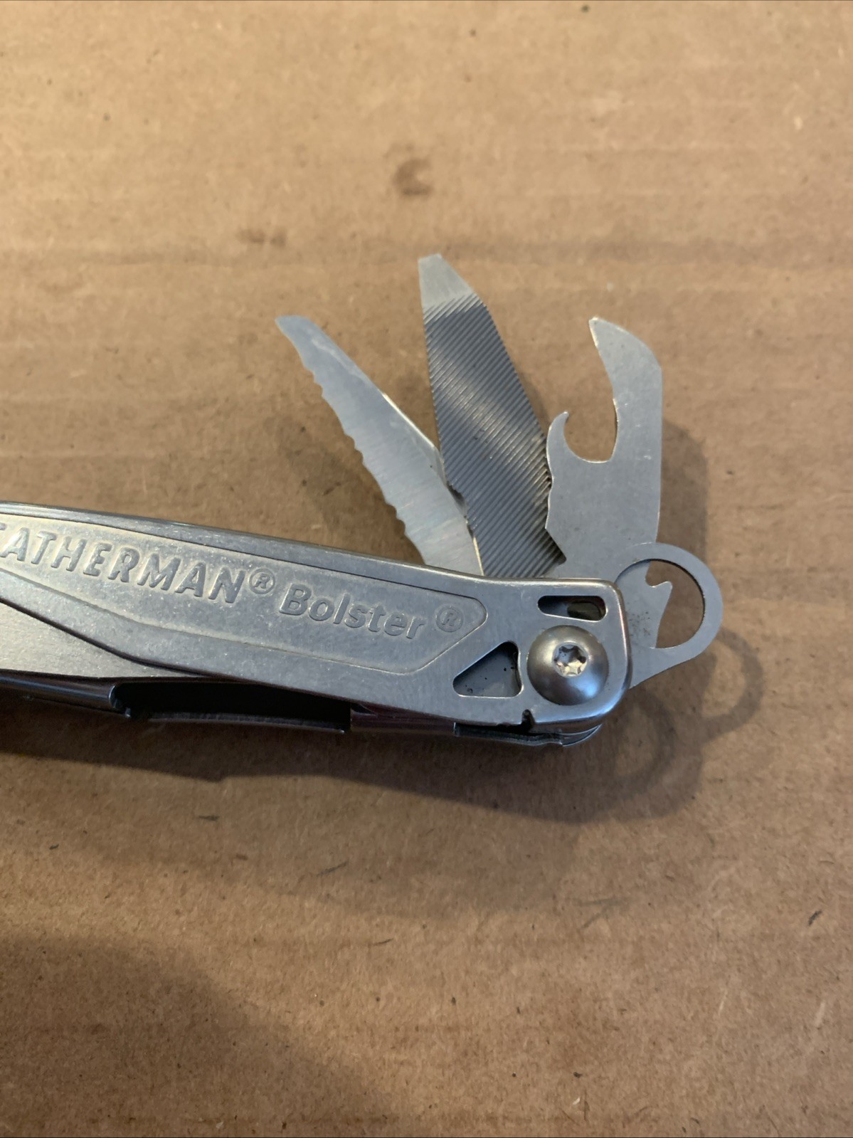 Leatherman Bolster 13 Tool Stainless Steel Multi-Tool Near Mint Condition (BA)