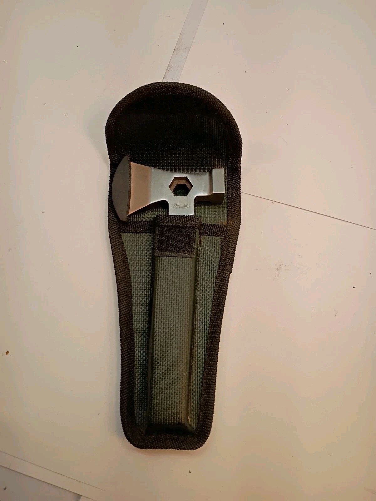 Sheffield 7077 Stainless Hatchets / Axe Multi Tool Saw Blade / Folding Knives.