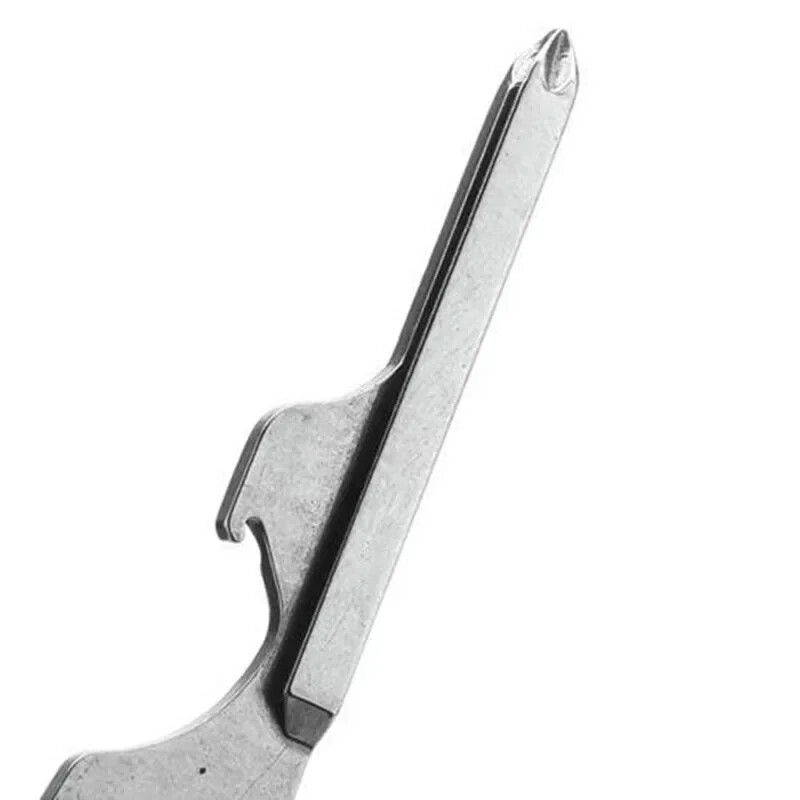 FATCOOL 6 In 1 Utili-Key Mini Multitool Keyring Plier Key Chain Camping Survival