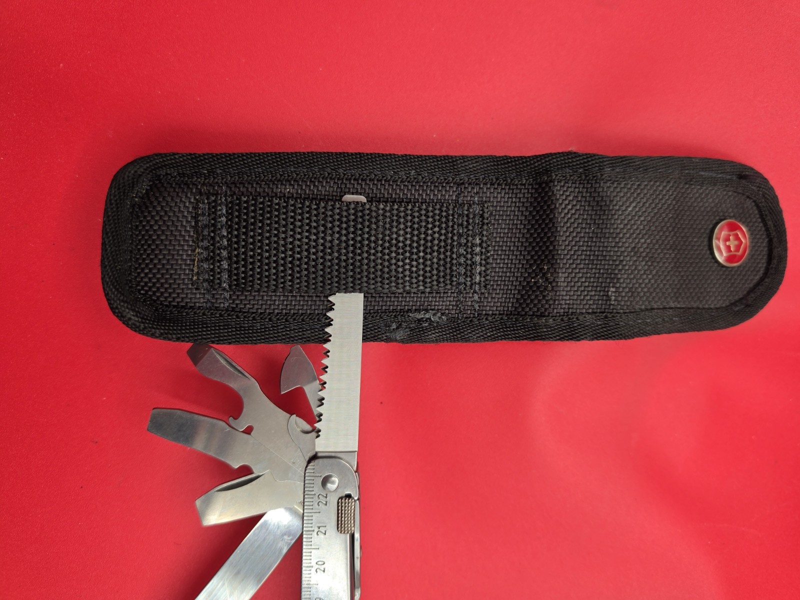 Vintage Victorinox Swiss tool Swiss Army Knife Multi Tool! WITH SHEATH!