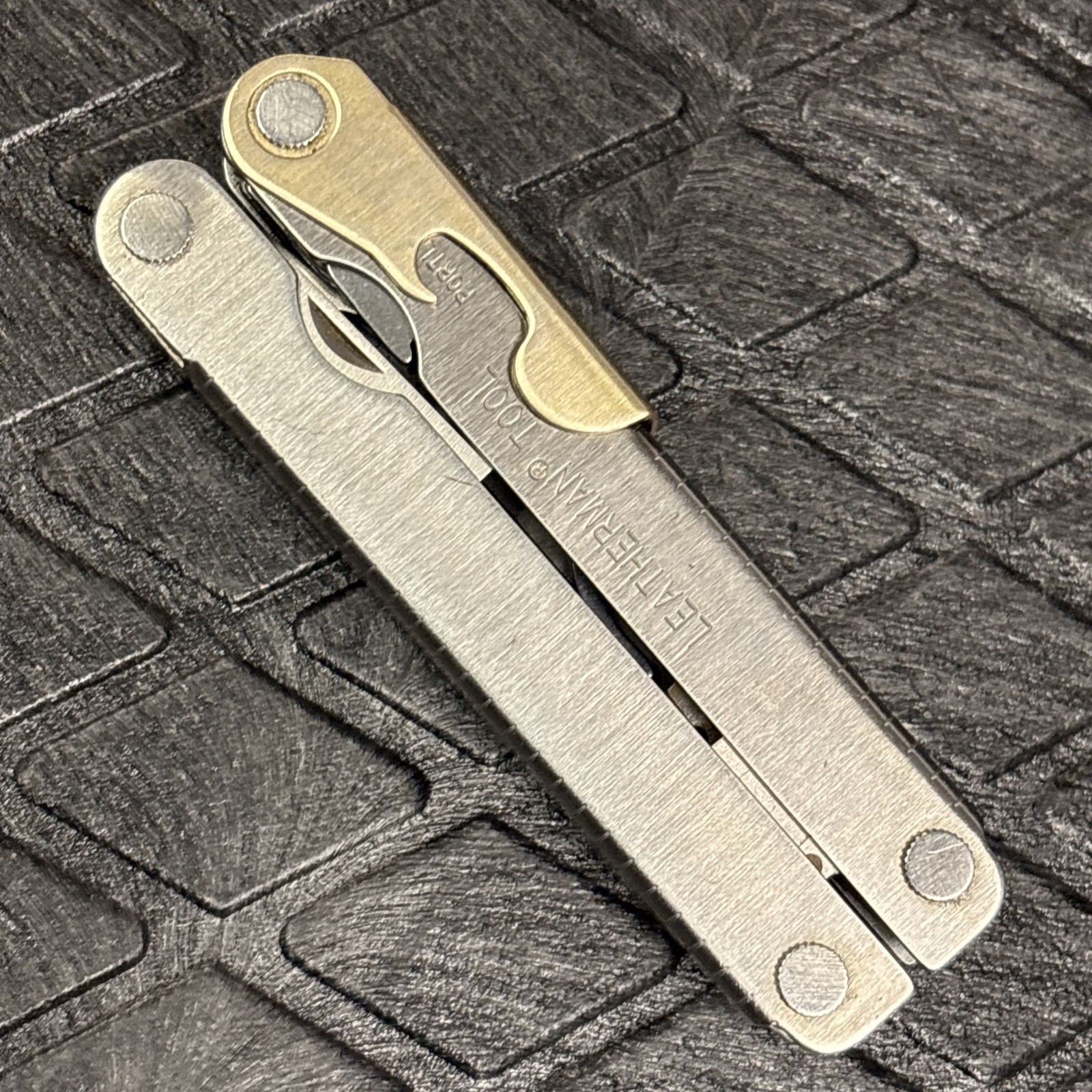 Leatherman Flair Multi Tool Folding Knife Corkscrew Rare Stamped 10/99