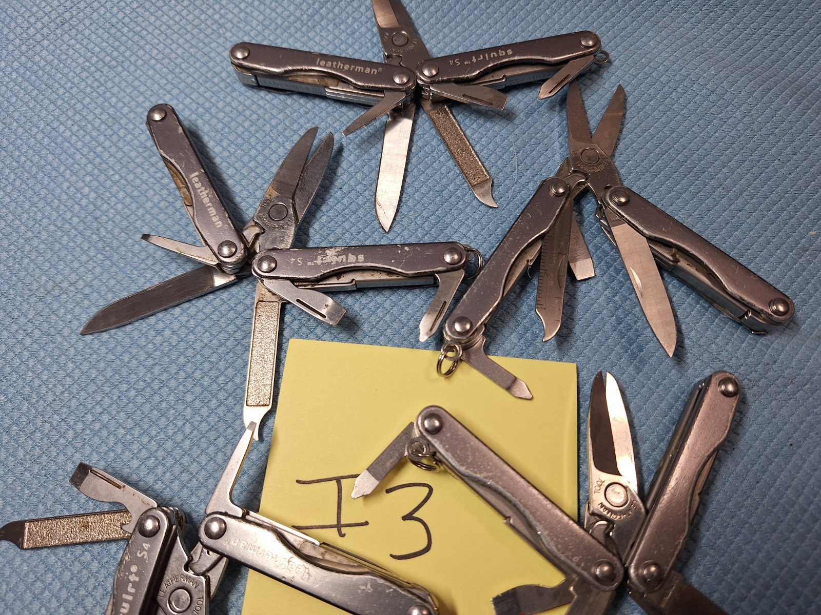 QTY 5 LEATHERMAN S4 SQUIRT Grey Multi Tools COLLECTORS GREAT GIFTS Loc I3