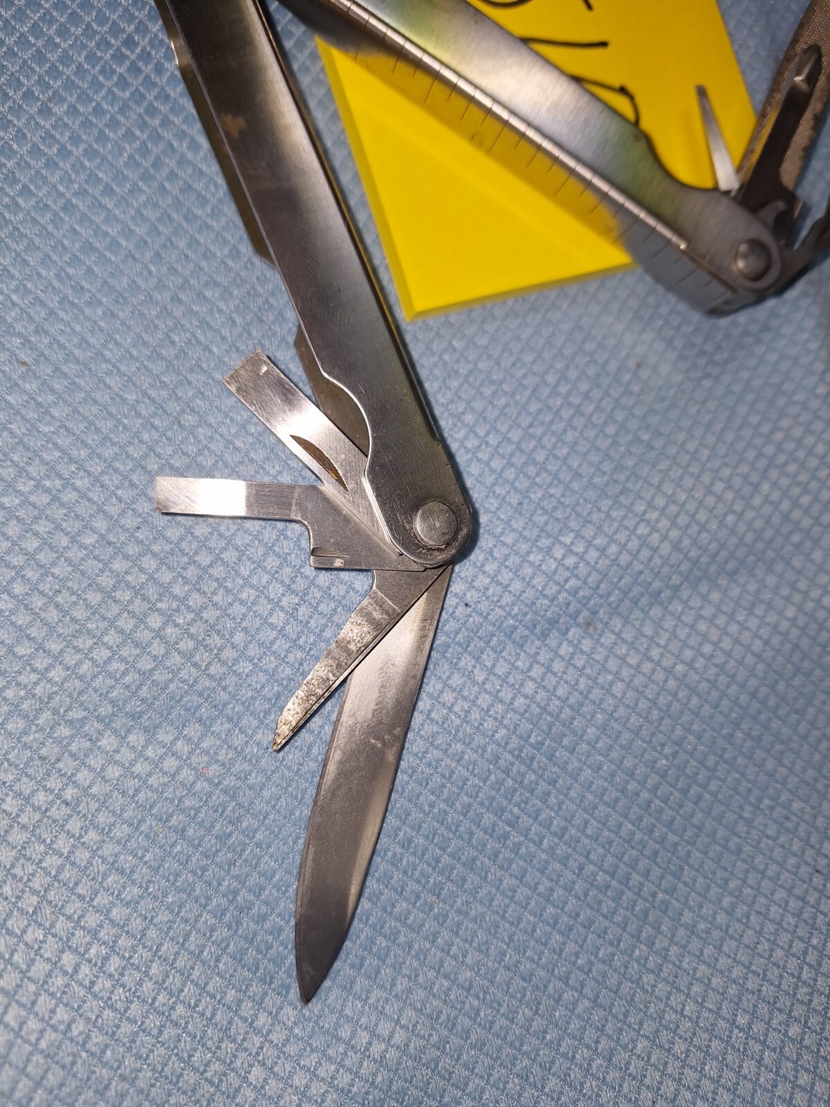 1 RARE LEATHERMAN ORIGINAL PST Multi Tool Knife BIG LETTERS Lot 510
