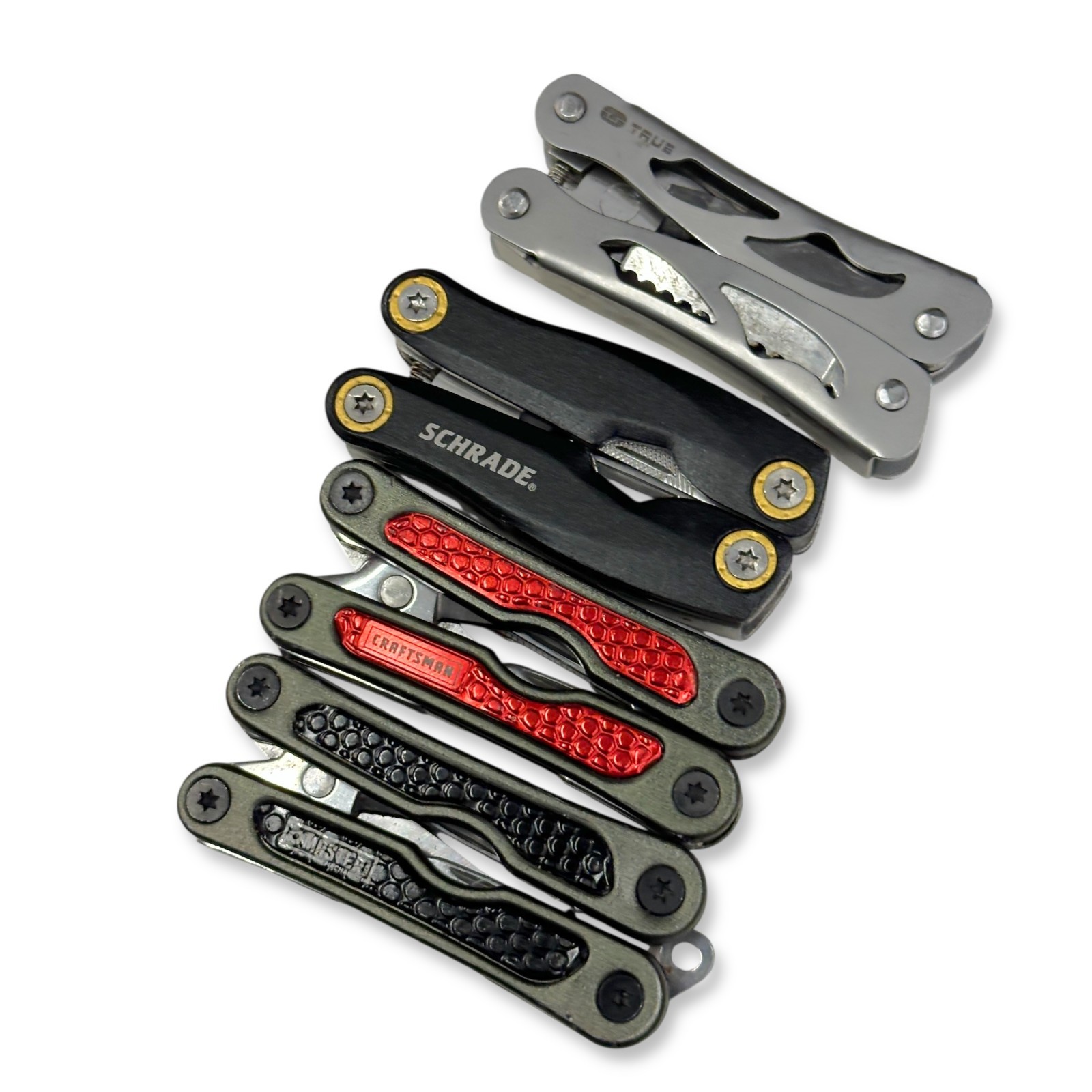 Craftsman, Schrade, Master, True Folding Pliers Multi Tool Set, 4 Pieces