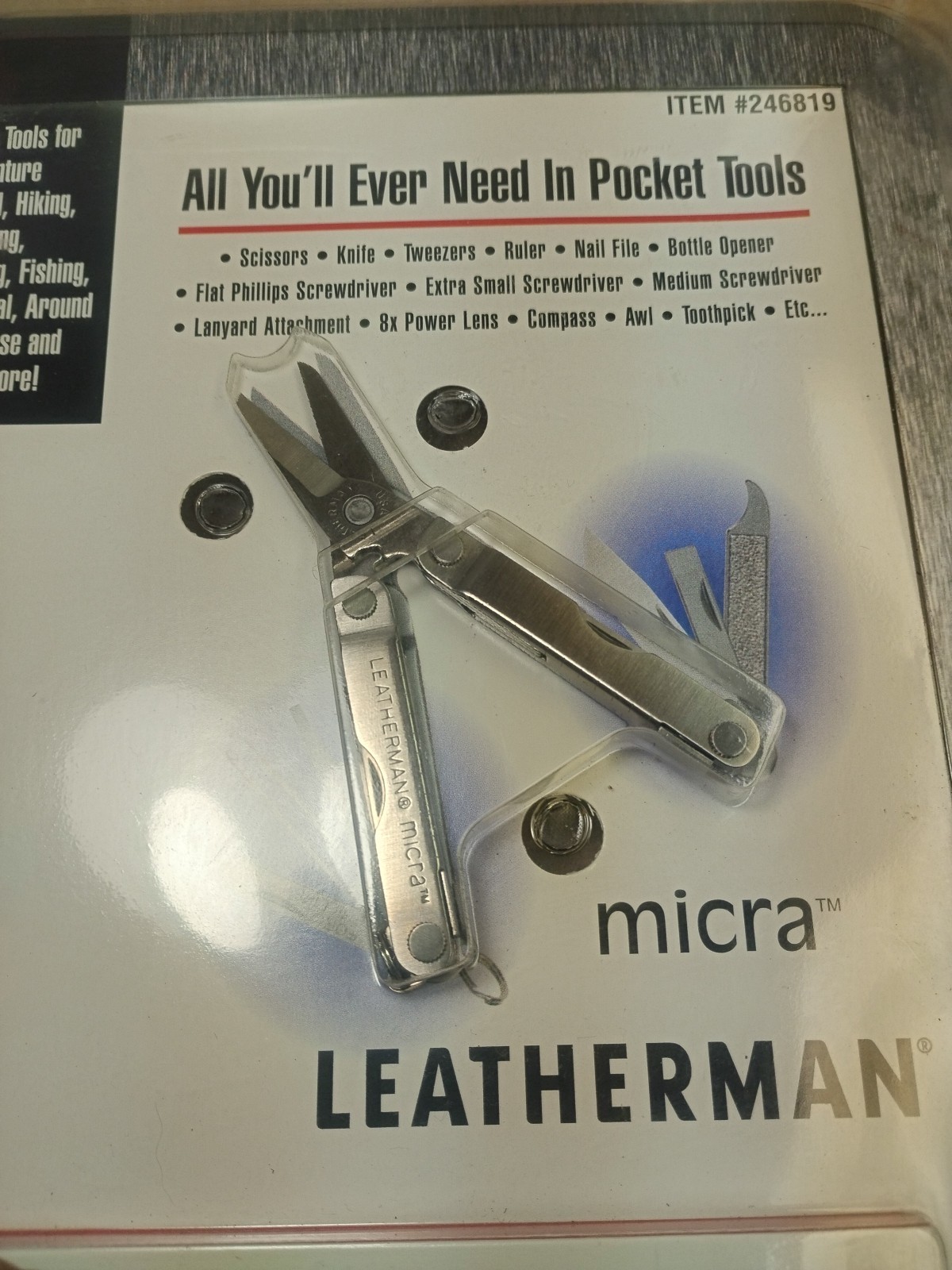 Leatherman Micra Tool Logic CC Companion New in Package 1997 Rare Sealed