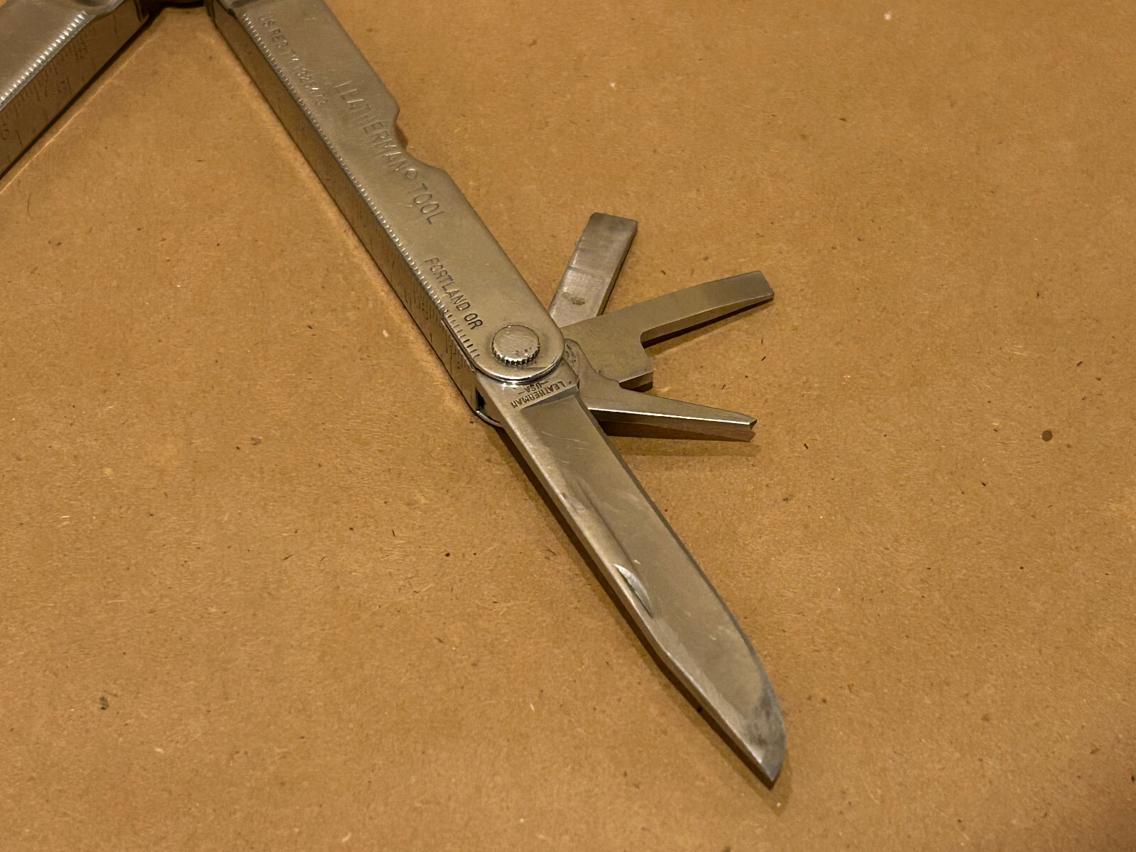 Leatherman PST Hand Held Multi-Tool/Pocket Survival Tool, Stainless Steel