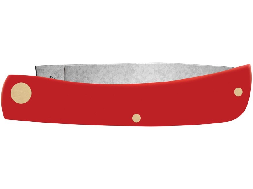 Case Sod Buster Jr Pocket Knife 2.8″ Skinner Carbon Steel Bowl Blade Synthetic