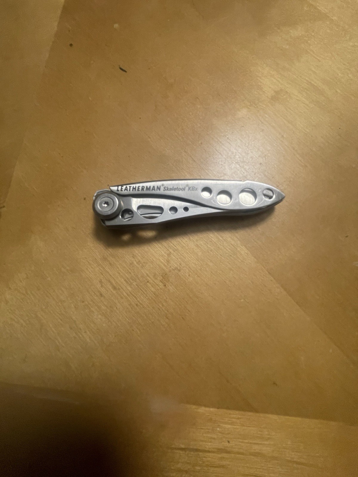 Leatherman Skeletool KBX Pocketknife Stainless Steel Great Condition