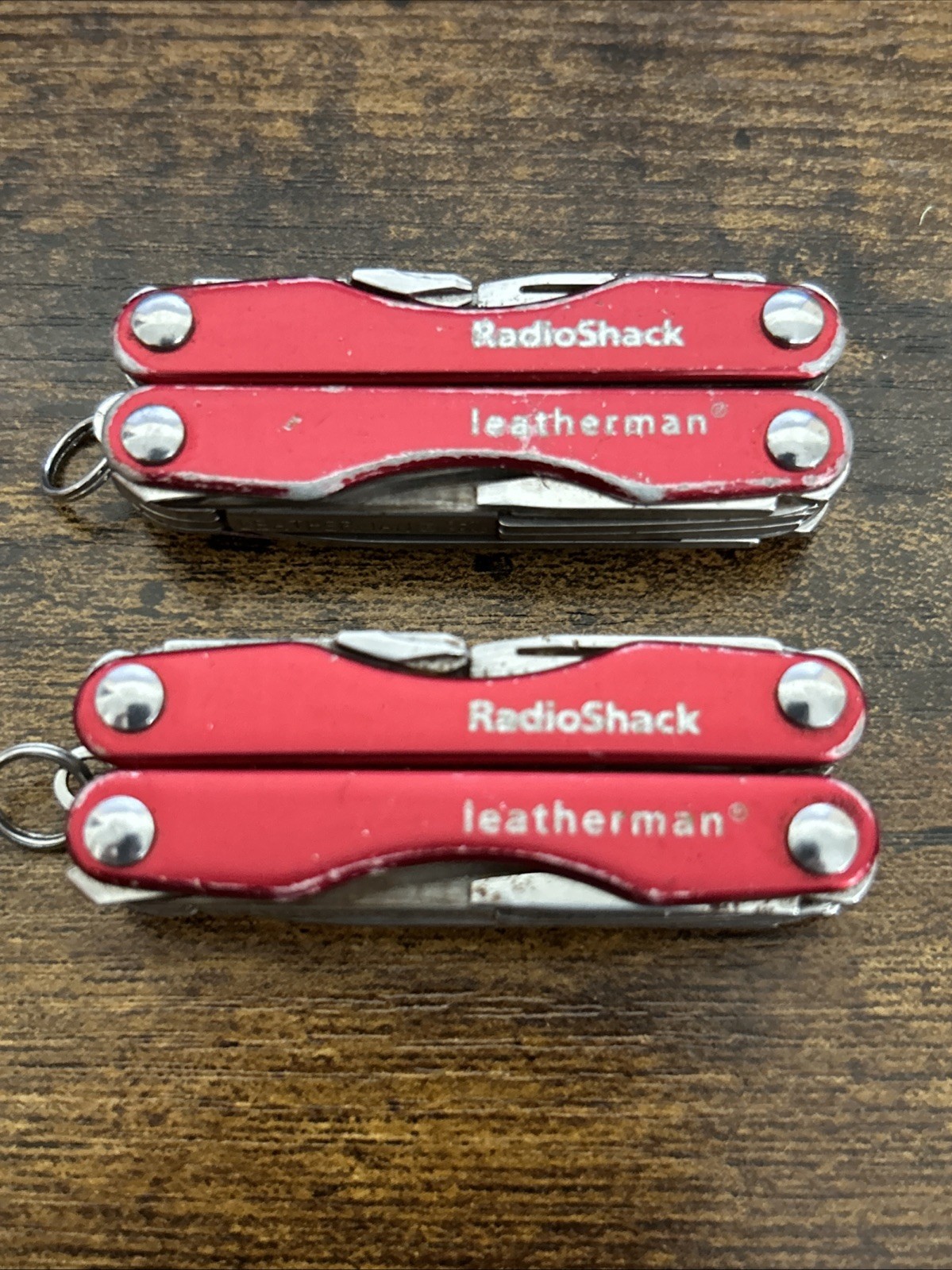 Lot Of 2 Rare RadioShack Leatherman Squirt E4 Discontinued 2003-2007 ES