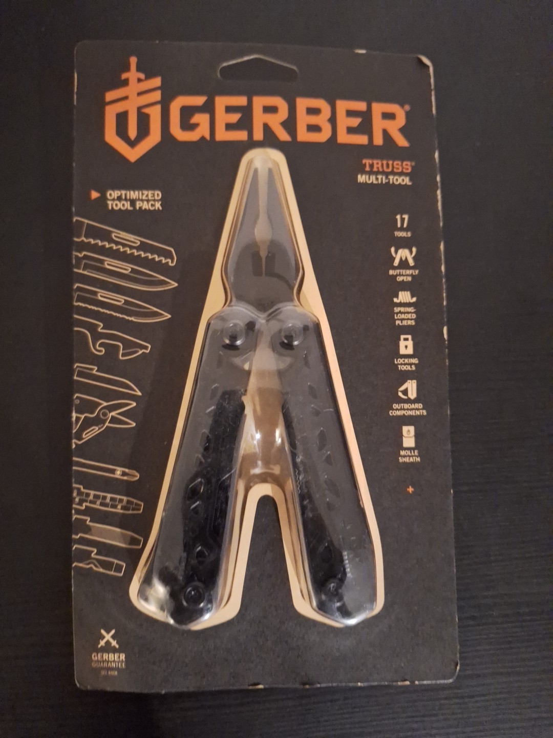 Gerber Truss Multi-Tool 17 Tools Sheath Black