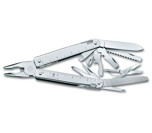 Victorinox SwissTool X with Scissors Leather Pouch Swiss tool 3.0327.L
